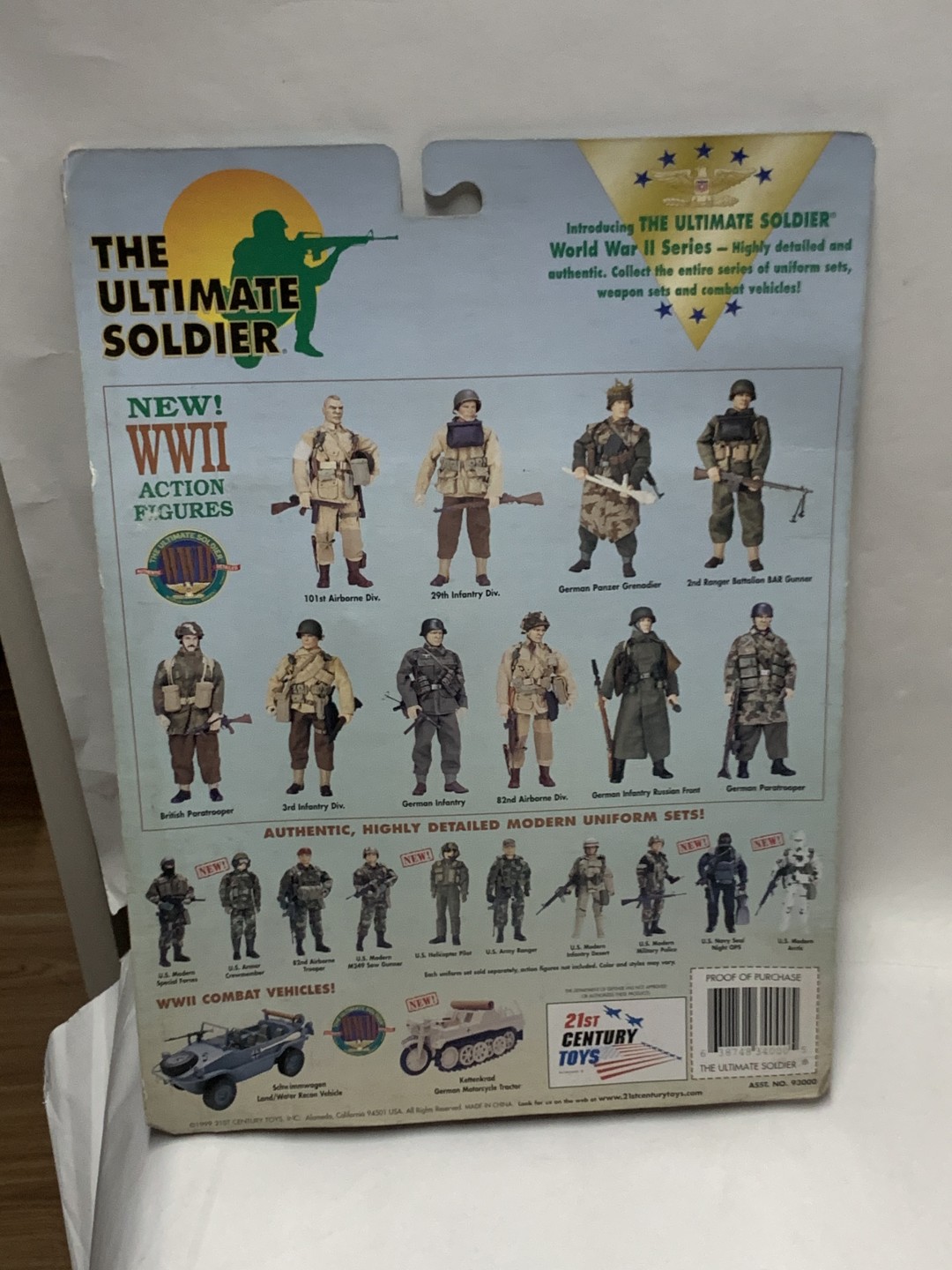零元拍：绝版21世纪1999年出品 1/6 霉菌82空降兵套装，非常罕见了。最主要的是全新未拆哦