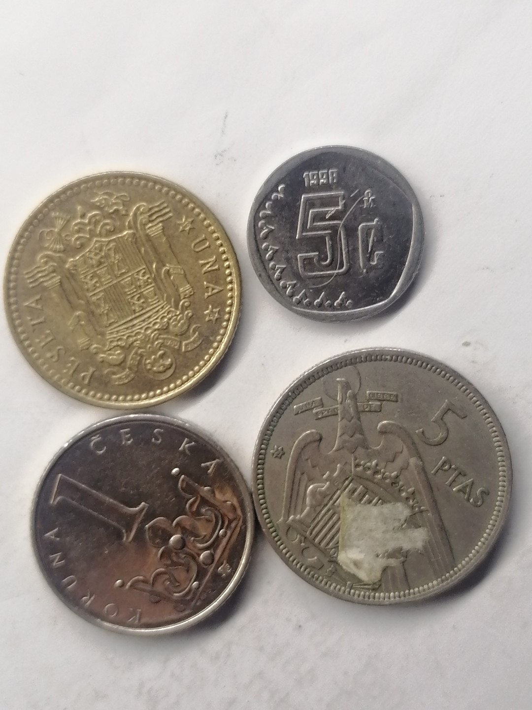 世界钱币，中国古钱专场 外币四枚