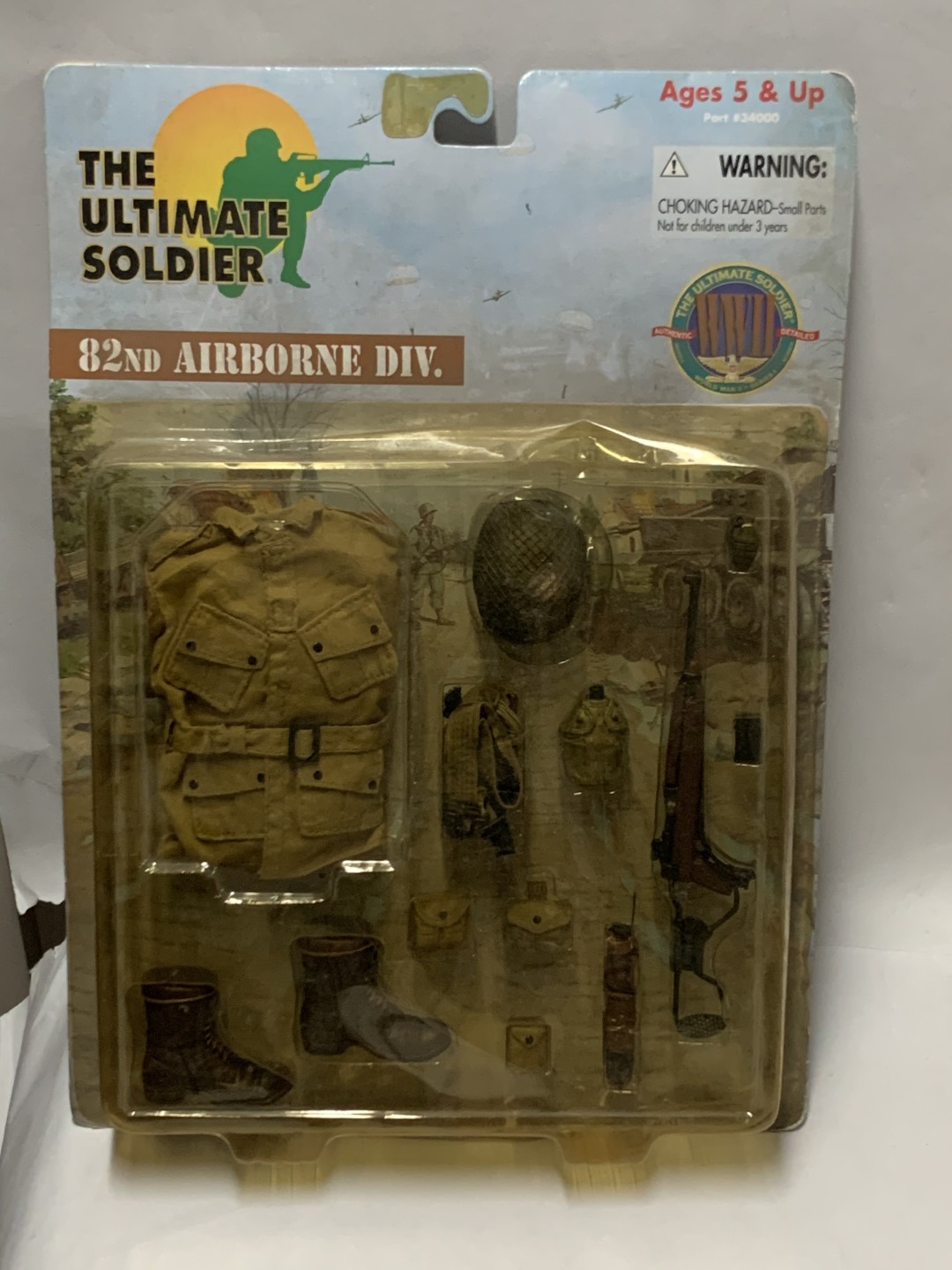 零元拍：绝版21世纪1999年出品 1/6 霉菌82空降兵套装，非常罕见了。最主要的是全新未拆哦