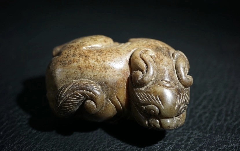 ｜冷门出品｜精选专拍·第贰拾壹场· 明清工老和田玉玉猫貔貅大把件摆件