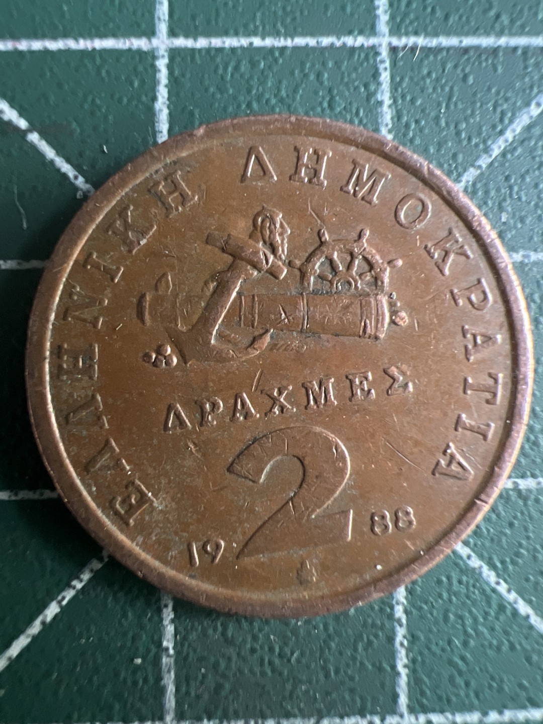 泡泡堂微拍第一 一 五幕硬币捡漏可累计专场👿👿，累计满二十元包邮，接受代拍业务 希腊2德拉克马