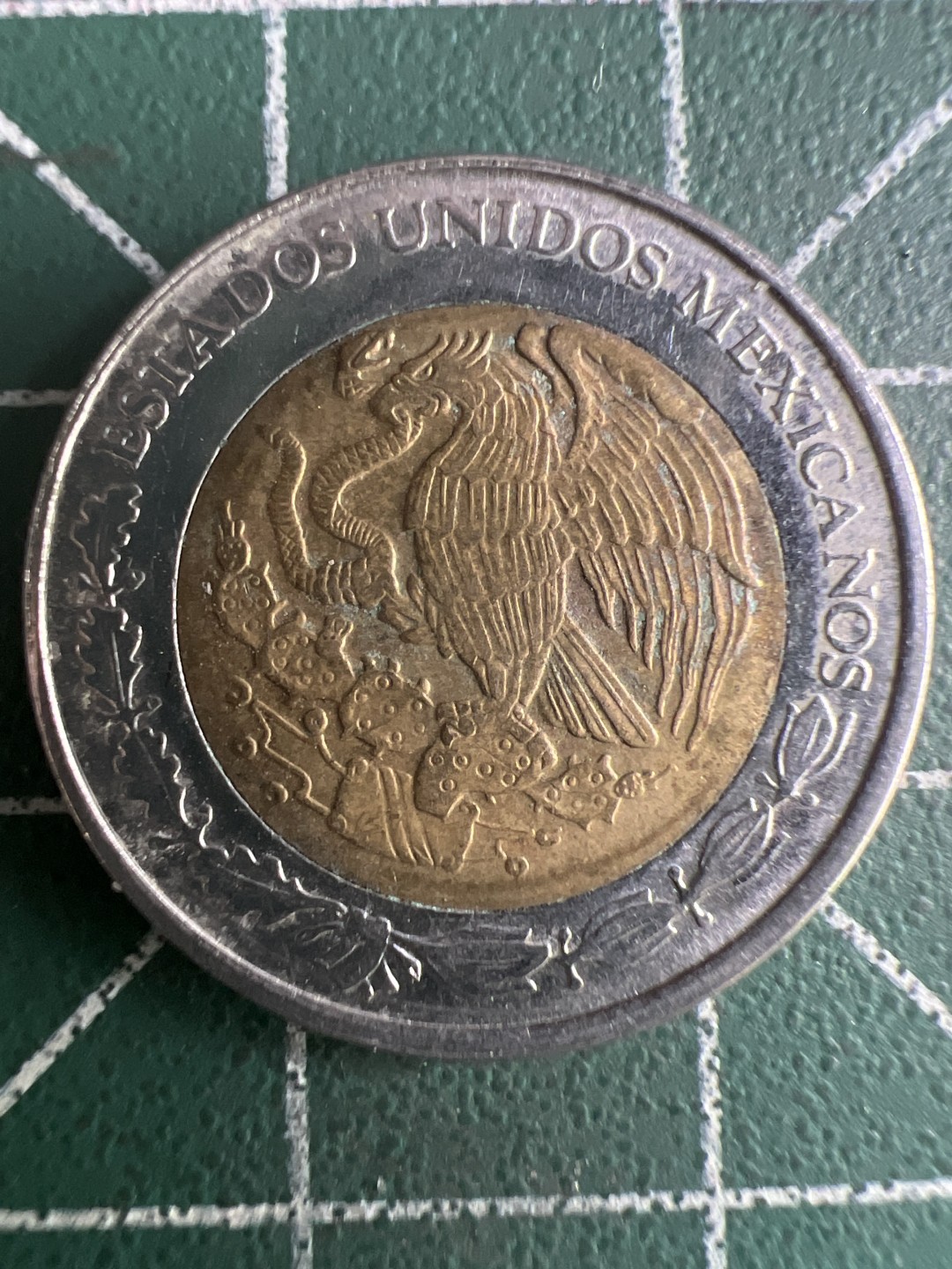 泡泡堂第285期  世界硬币 （无押金，捡漏，全场20包邮，偏远地区除外，接收代拍业务） 墨西哥1比索