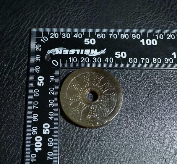 ｜冷门出品｜精选专拍·第贰拾壹场· 明清工老和田玉团寿玉璧挂件