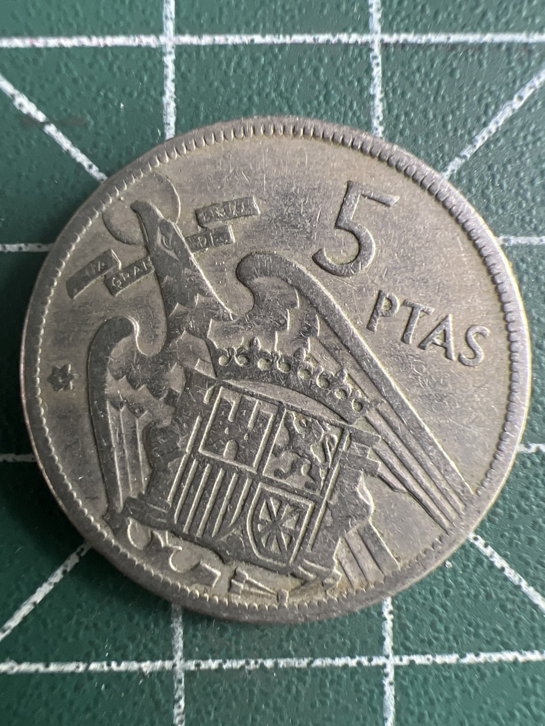 泡泡堂第273期  世界硬币 （无押金，捡漏，全场20包邮，偏远地区除外，接收代拍业务） 西班牙5比塞塔