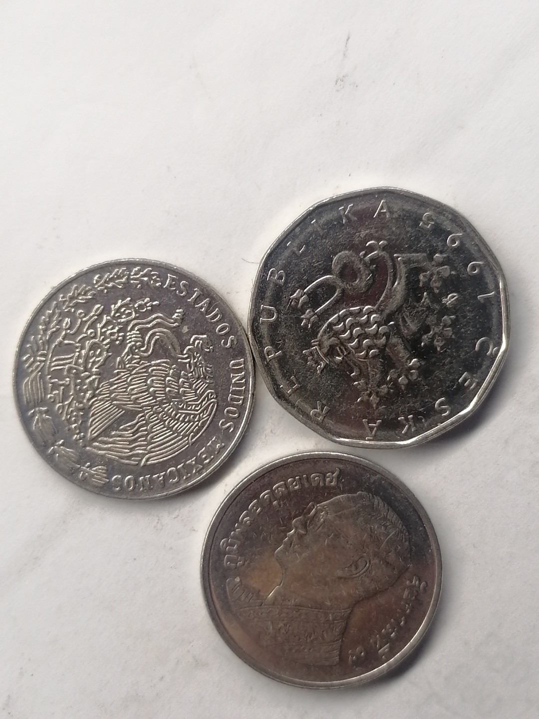 世界钱币，中国古钱专场 外币三枚