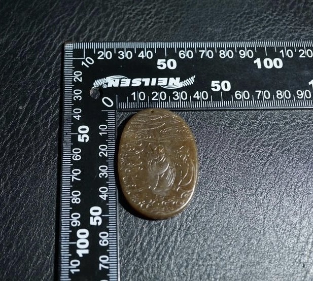 ｜冷门出品｜精选专拍·第贰拾壹场· 明清工老和田玉人物子冈牌挂件