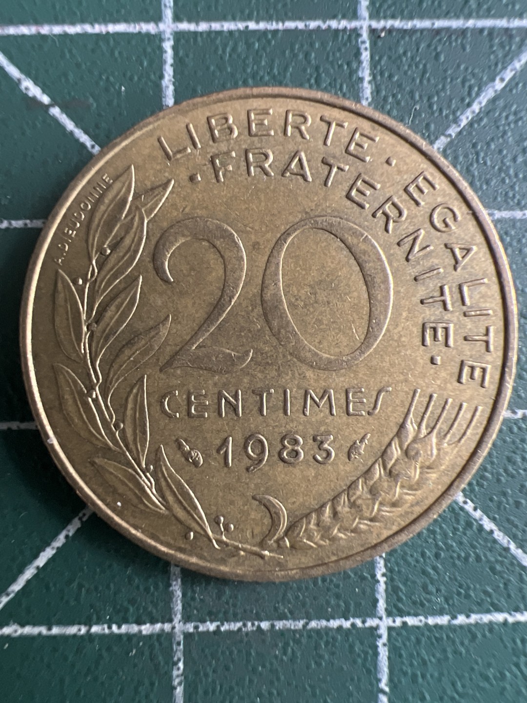 泡泡堂第285期  世界硬币 （无押金，捡漏，全场20包邮，偏远地区除外，接收代拍业务） 法国20分