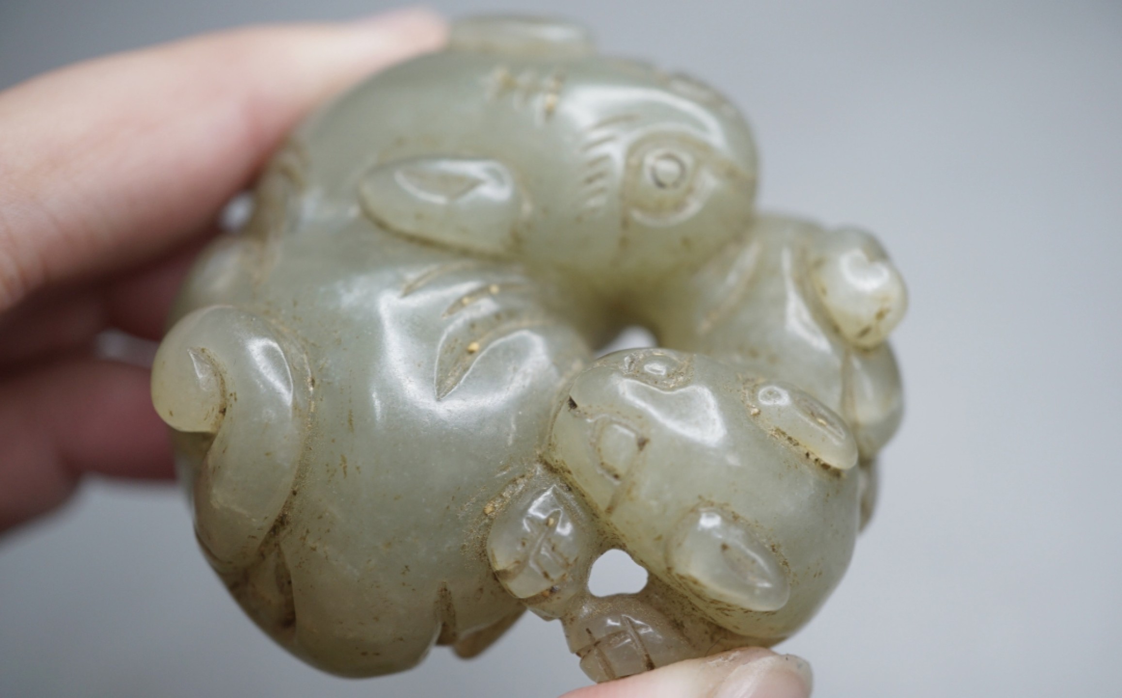 ｜冷门出品｜精选专拍·第贰拾壹场· 苏工和田玉双虎兽配饰