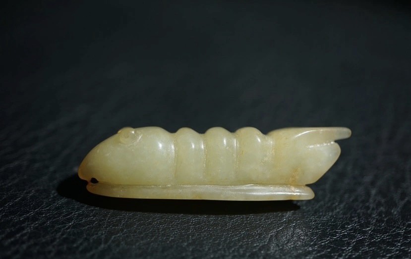 ｜冷门出品｜精选专拍·第贰拾壹场· 明清工老和田玉玉蚕挂件把件