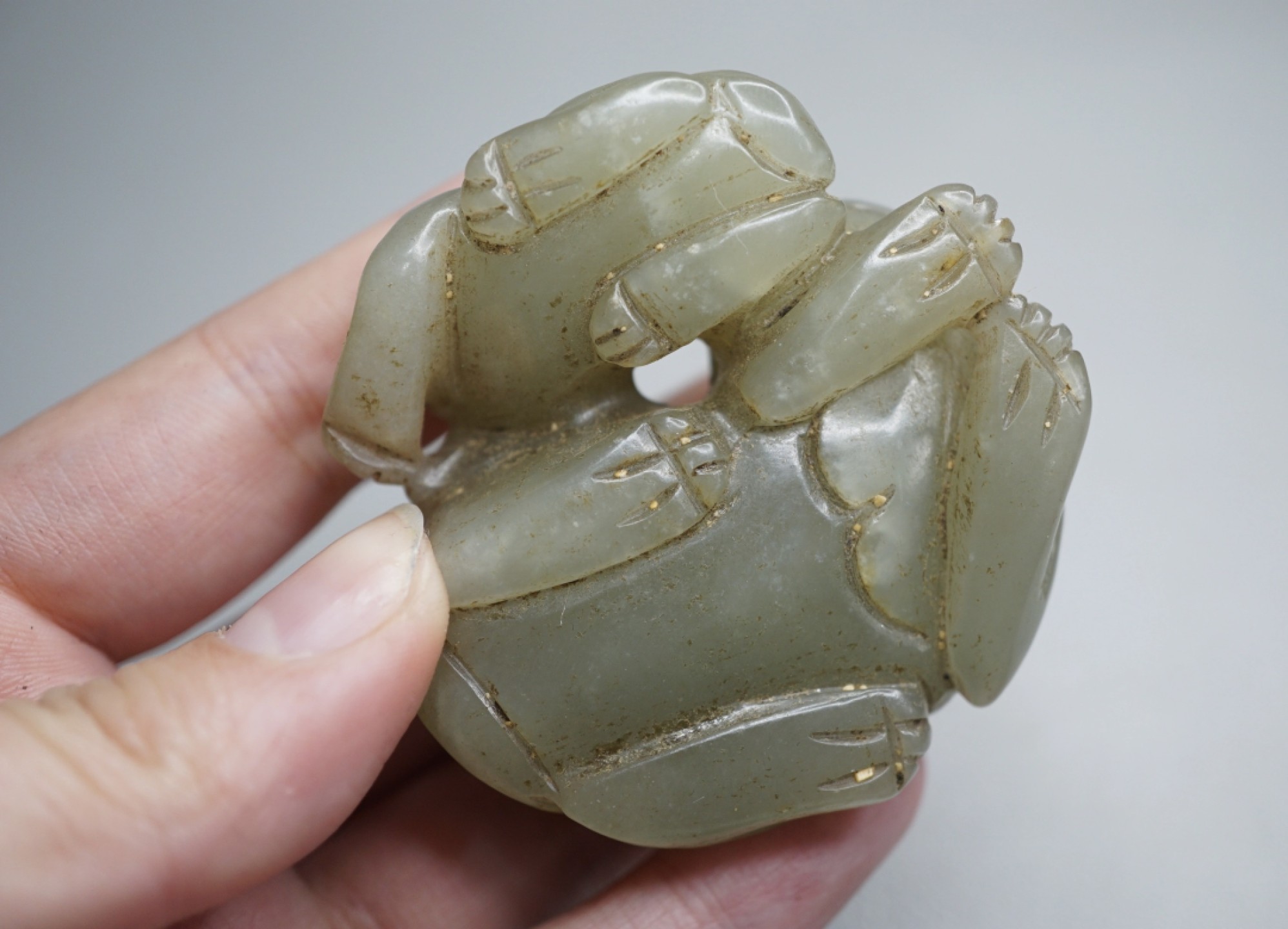 ｜冷门出品｜精选专拍·第贰拾壹场· 苏工和田玉双虎兽配饰