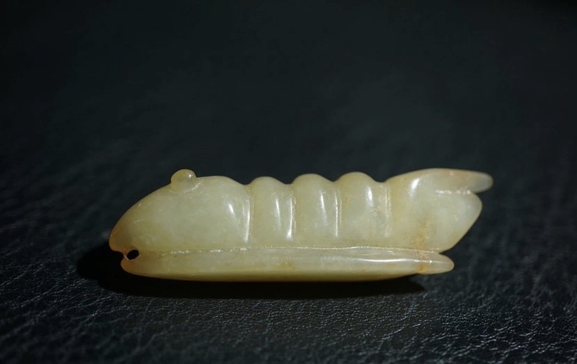 ｜冷门出品｜精选专拍·第贰拾壹场· 明清工老和田玉玉蚕挂件把件