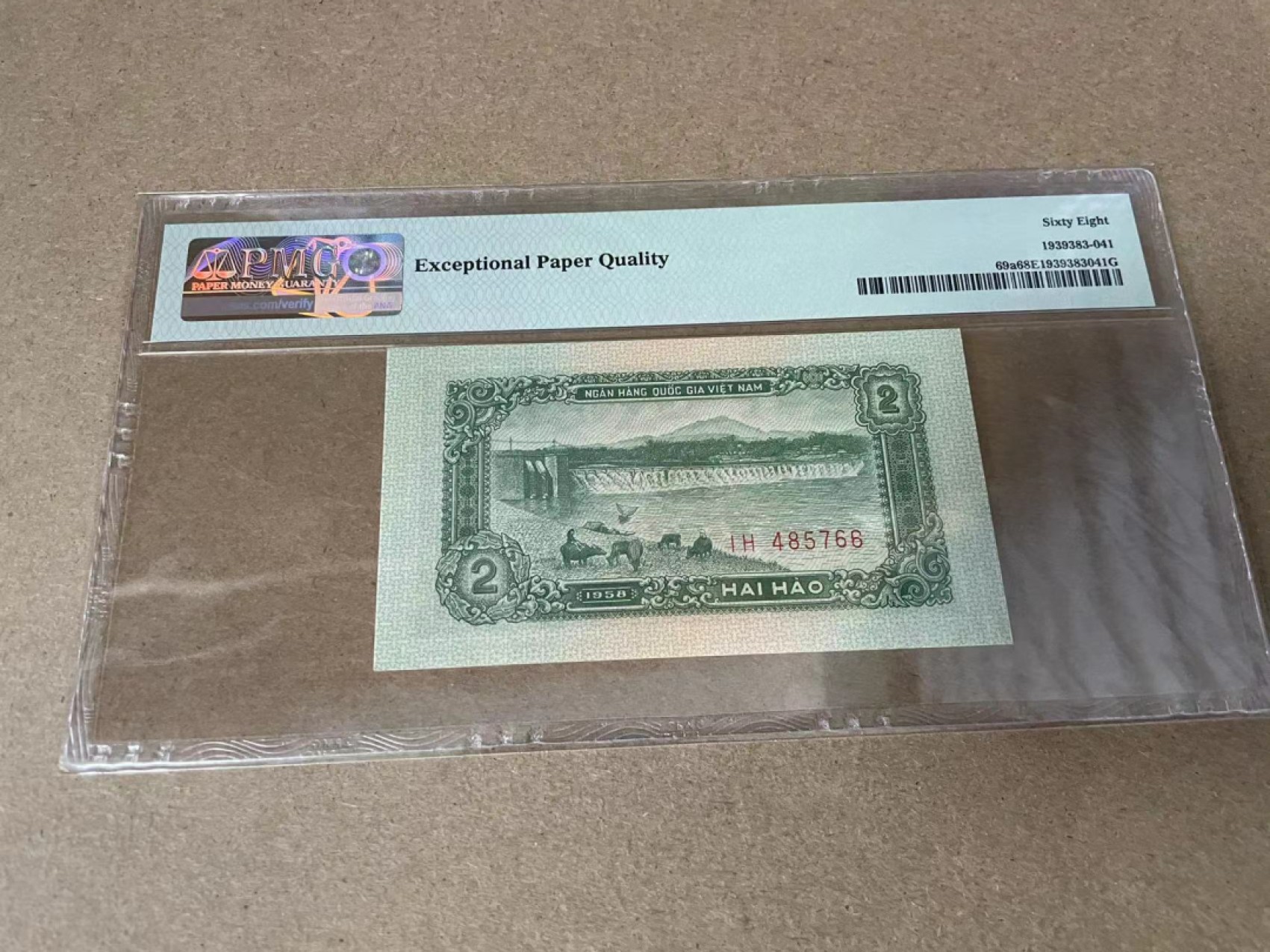 【Blue Auction】✨世界纸币精拍第309期——莫总专场XVII【精】 越南 1958年2毫 PMG68EPQ 超高分