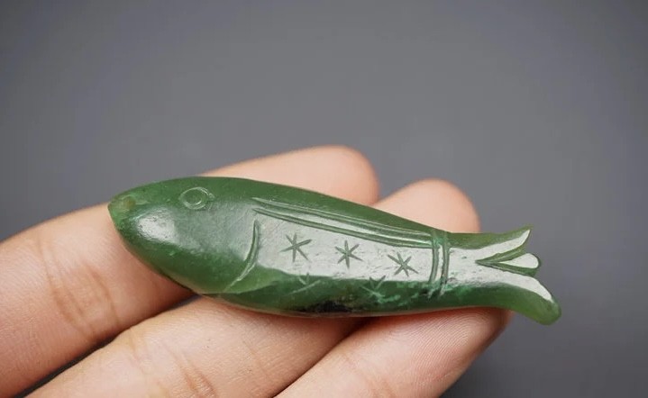 ｜冷门出品｜精选专拍·第贰拾贰场· 和田碧玉 鱼挂件