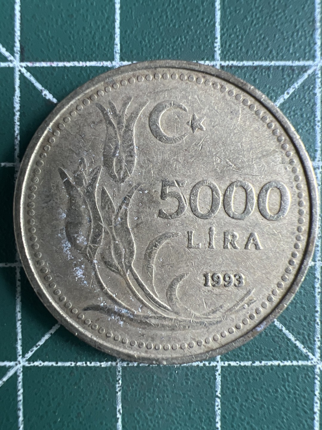 泡泡堂微拍第159幕硬币捡漏可累计专场👿👿，累计满二十元包邮，接受代拍业务 土耳其5000里拉