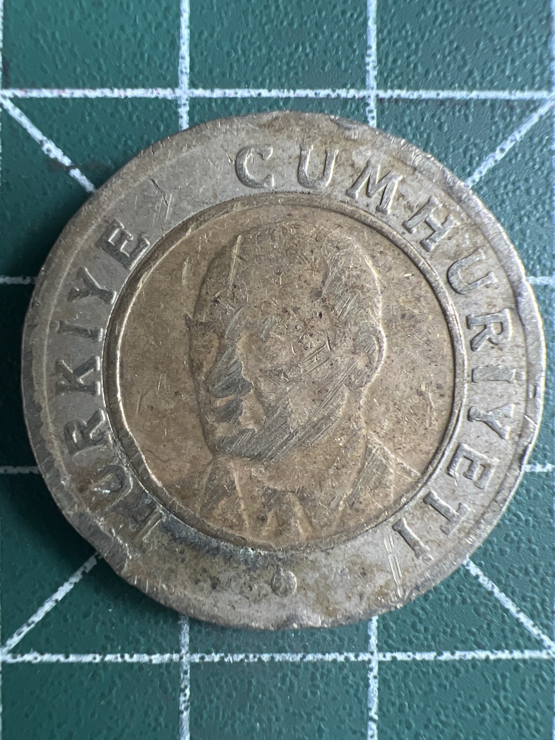 泡泡堂微拍第一 一 六幕硬币捡漏可累计专场👿👿，累计满二十元包邮，接受代拍业务 土耳其1里拉 双色币