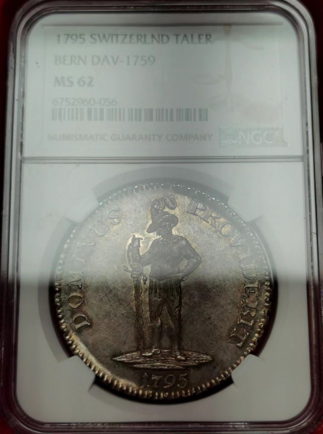 凡希社世界钱币微拍第二百三十四期 荐！1792瑞士伯尔尼泰勒大银NGC-MS62