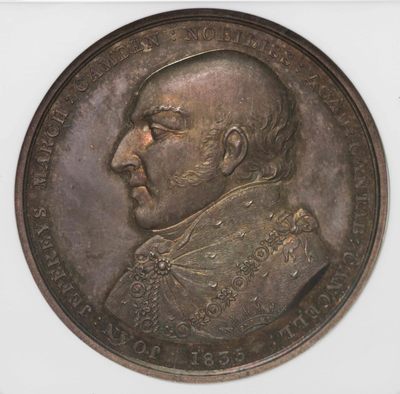 掌中浮雕-藏着的欧洲第002场 - 1835年剑桥大学校长银章