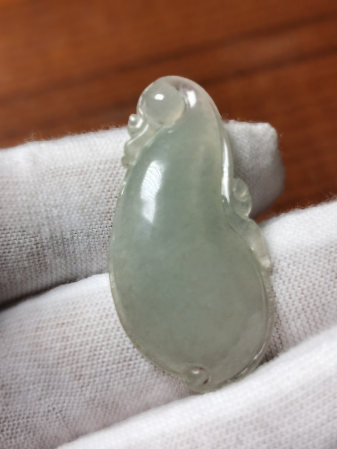 玉器，评级币精品专场 冰种福瓜吊坠