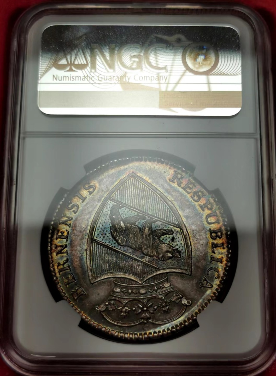 凡希社世界钱币微拍第二百三十四期 荐！1792瑞士伯尔尼泰勒大银NGC-MS62