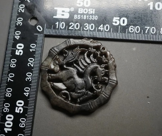 ｜冷门出品｜精选专拍·第贰拾贰场· 和田玉 马圆牌挂件
