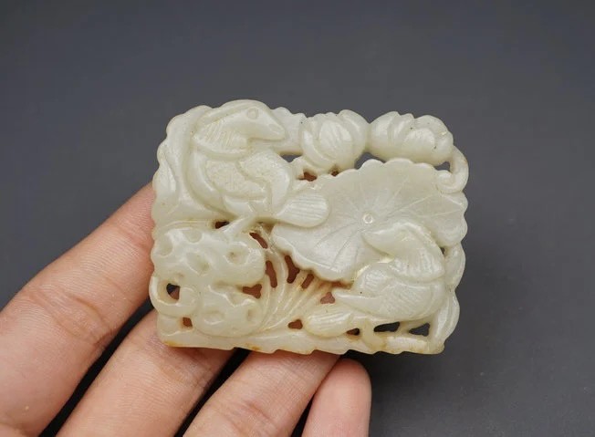 ｜冷门出品｜精选专拍·第贰拾贰场· 和田玉 荷叶牌佩饰