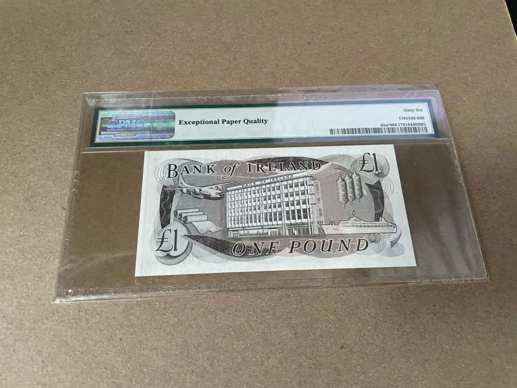 【Blue Auction】✨世界纸币精拍第309期——莫总专场XVII【精】 【补号】北爱尔兰 1983年1镑 PMG66EPQ 