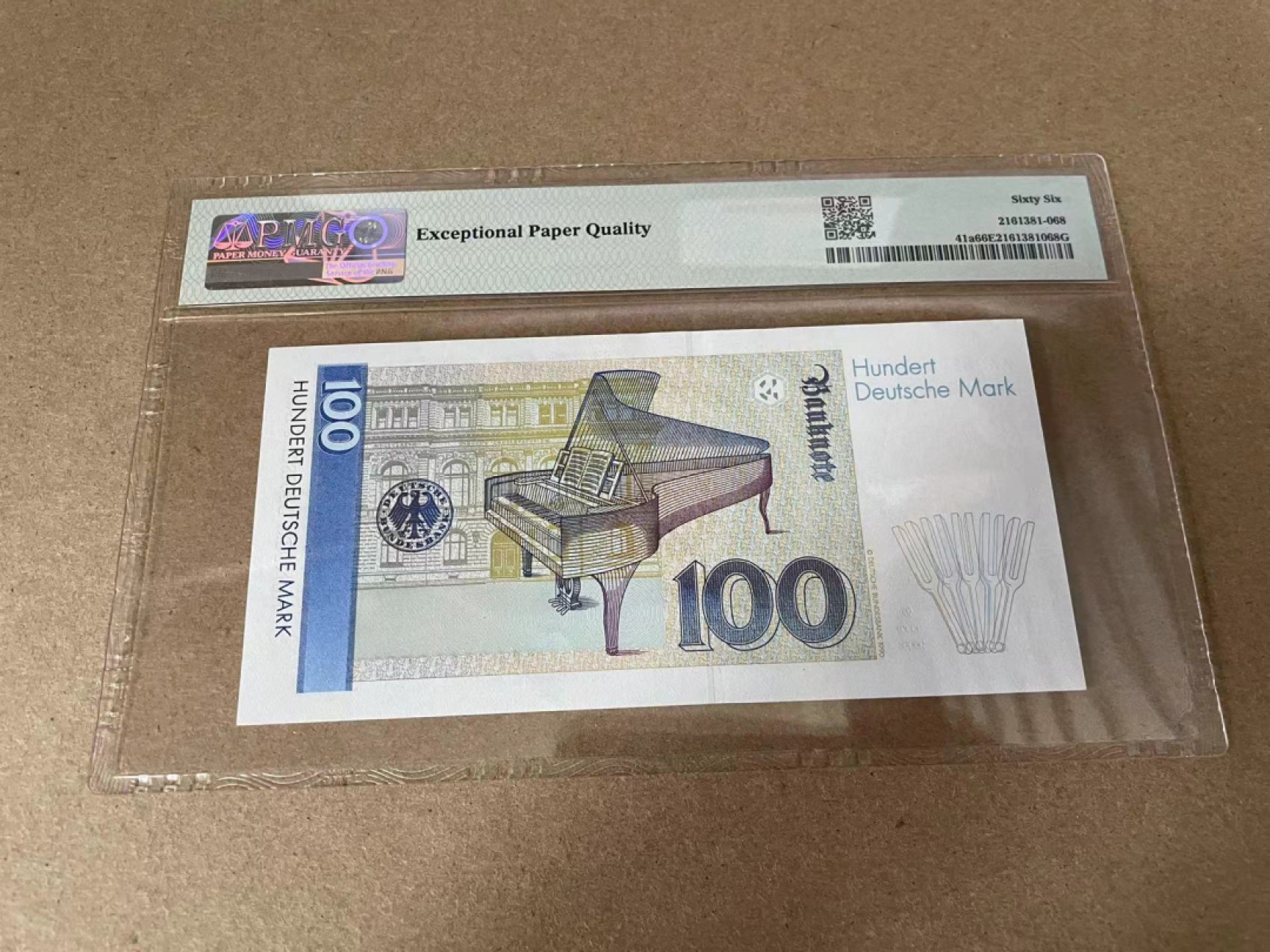 【Blue Auction】✨世界纸币精拍第309期——莫总专场XVII【精】 【初版AA无47】德国 1989年100马克 克拉拉 PMG66EPQ 