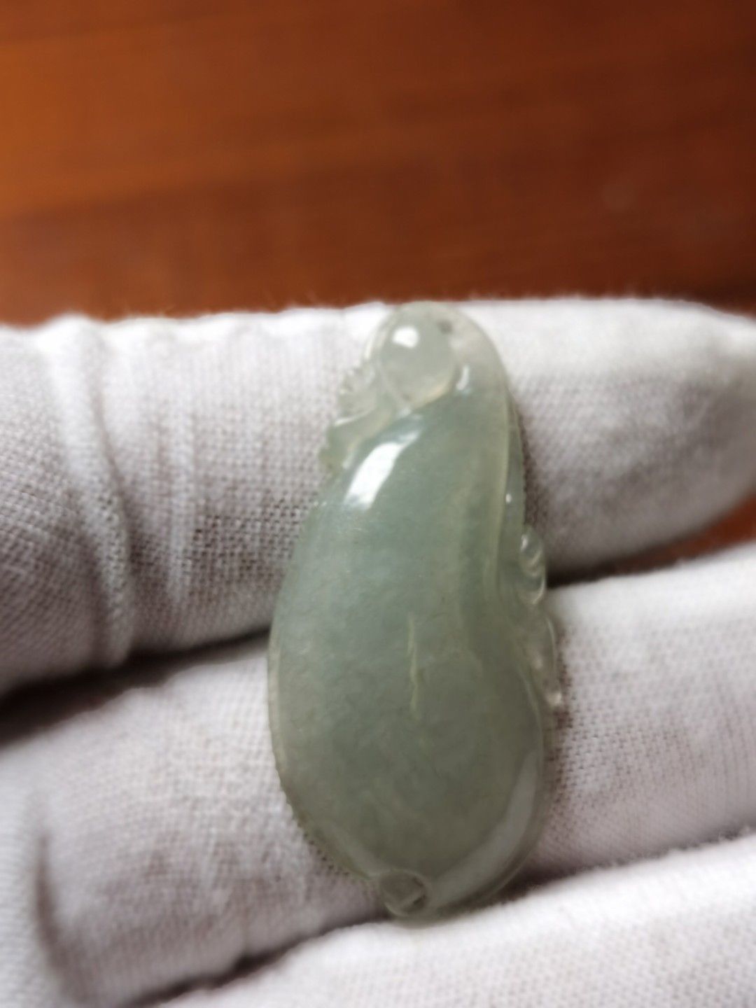 玉器，评级币精品专场 冰种福瓜吊坠