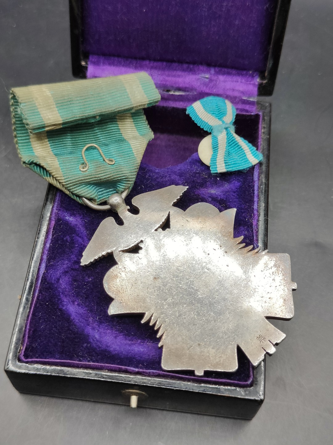 全场0元起拍 第44期 咸鱼国勋章拍卖专场 4月5日（周三）下午6：00开始 明治时期 日本七级金鸱章 带略 美标 银制