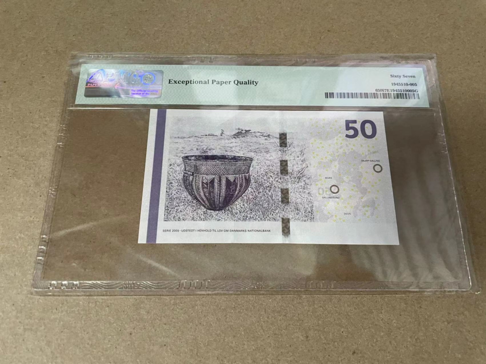 【Blue Auction】✨世界纸币精拍第309期——莫总专场XVII【精】 丹麦 2013年50克朗 PMG67EPQ 