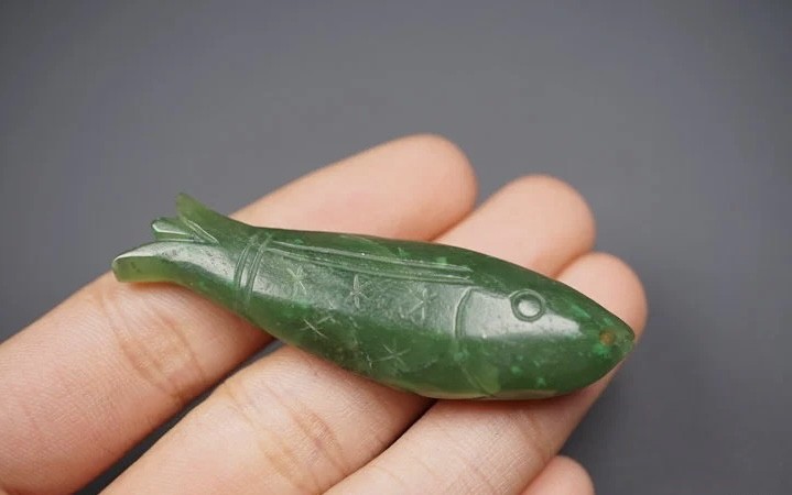 ｜冷门出品｜精选专拍·第贰拾贰场· 和田碧玉 鱼挂件