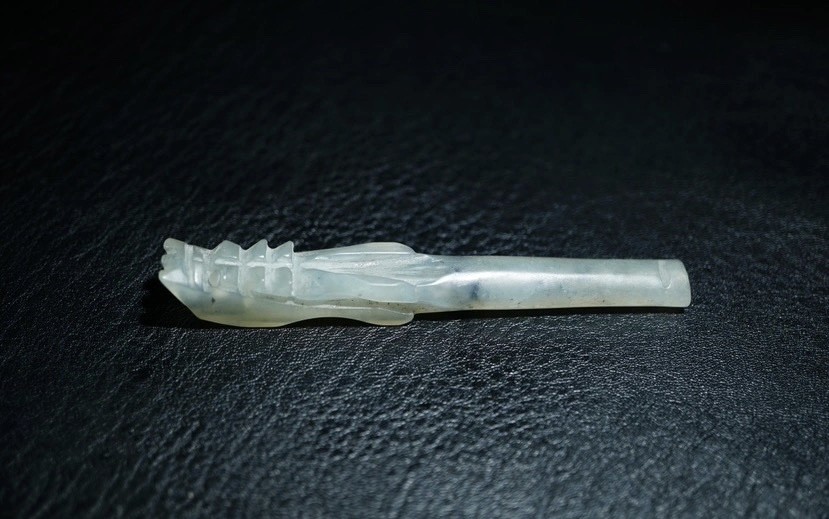｜冷门出品｜精选专拍·第贰拾叁场· 清老岫玉龙头烟嘴