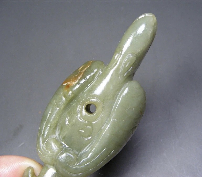 ｜冷门出品｜精选专拍·第贰拾贰场· 和田玉带沁圆雕凤鸟大把件