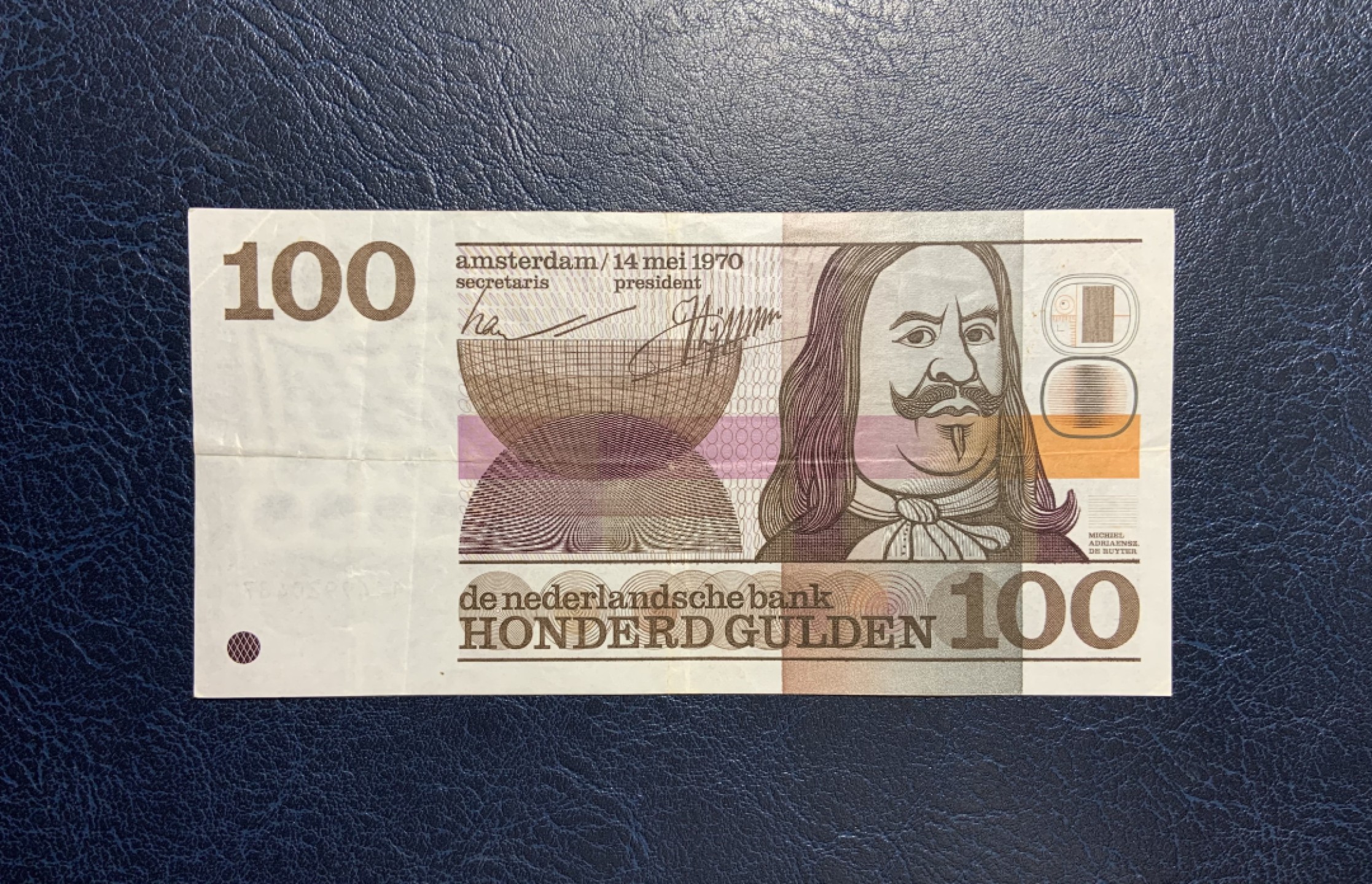 收藏联盟Quantum Auction 第246期拍卖 荷兰1970年100盾 非全新 品相如图 大胖子