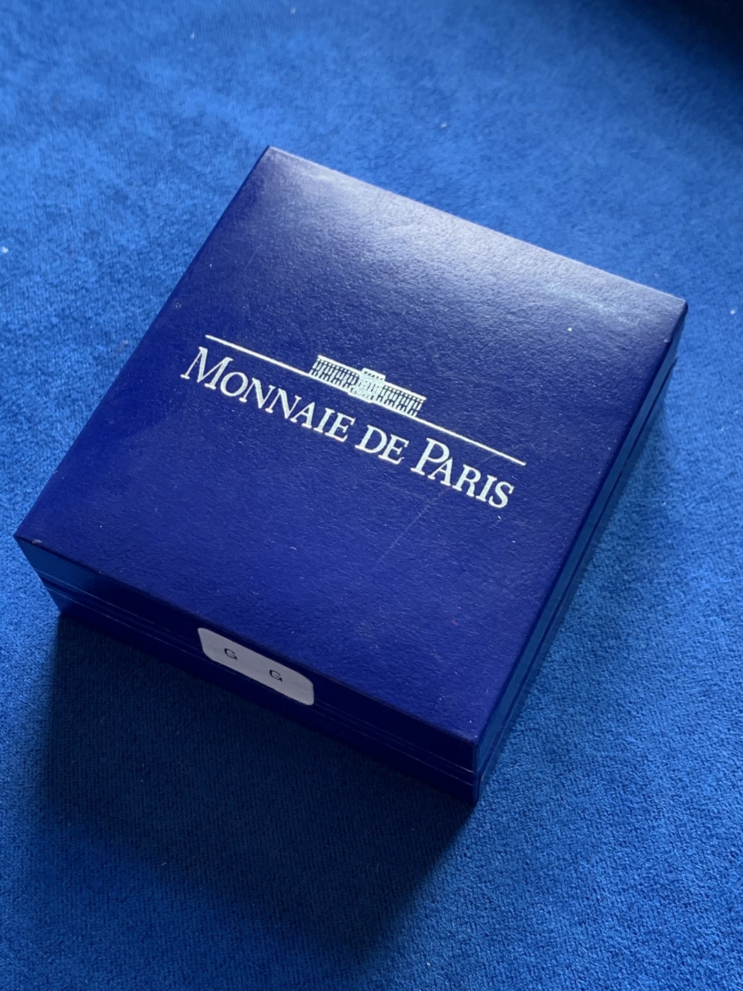 《竞宝斋》第149场-周日，周一，周四 3场 (全场包邮) 2015年法国复古银币 纪念戴高乐总统在位10周年 盒装