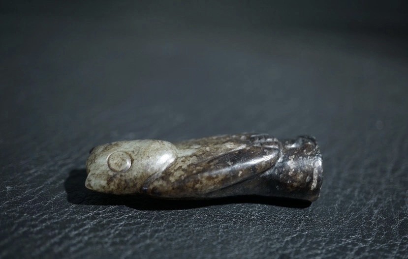 ｜冷门出品｜精选专拍·第贰拾叁场· 明清工老和田玉黑沁玉猴把件