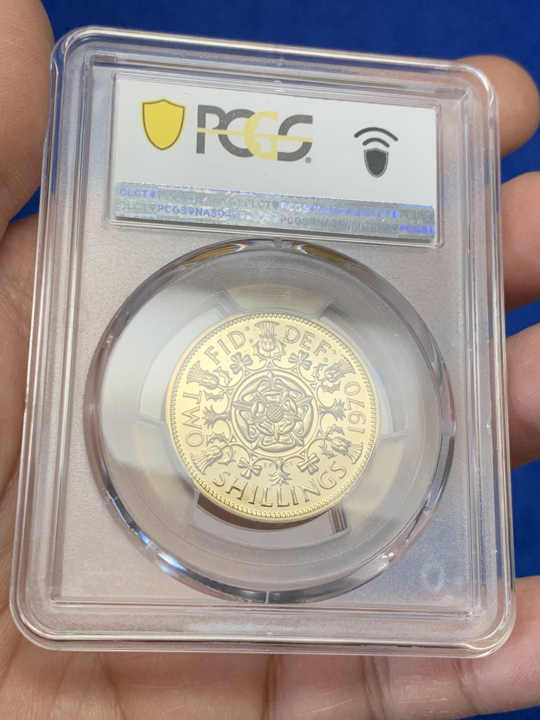 《竞宝斋》第149场-周日，周一，周四 3场 (全场包邮) PCGS PR68 1970年英国伊丽莎白二世精制弗洛林 关门币 收藏级分数