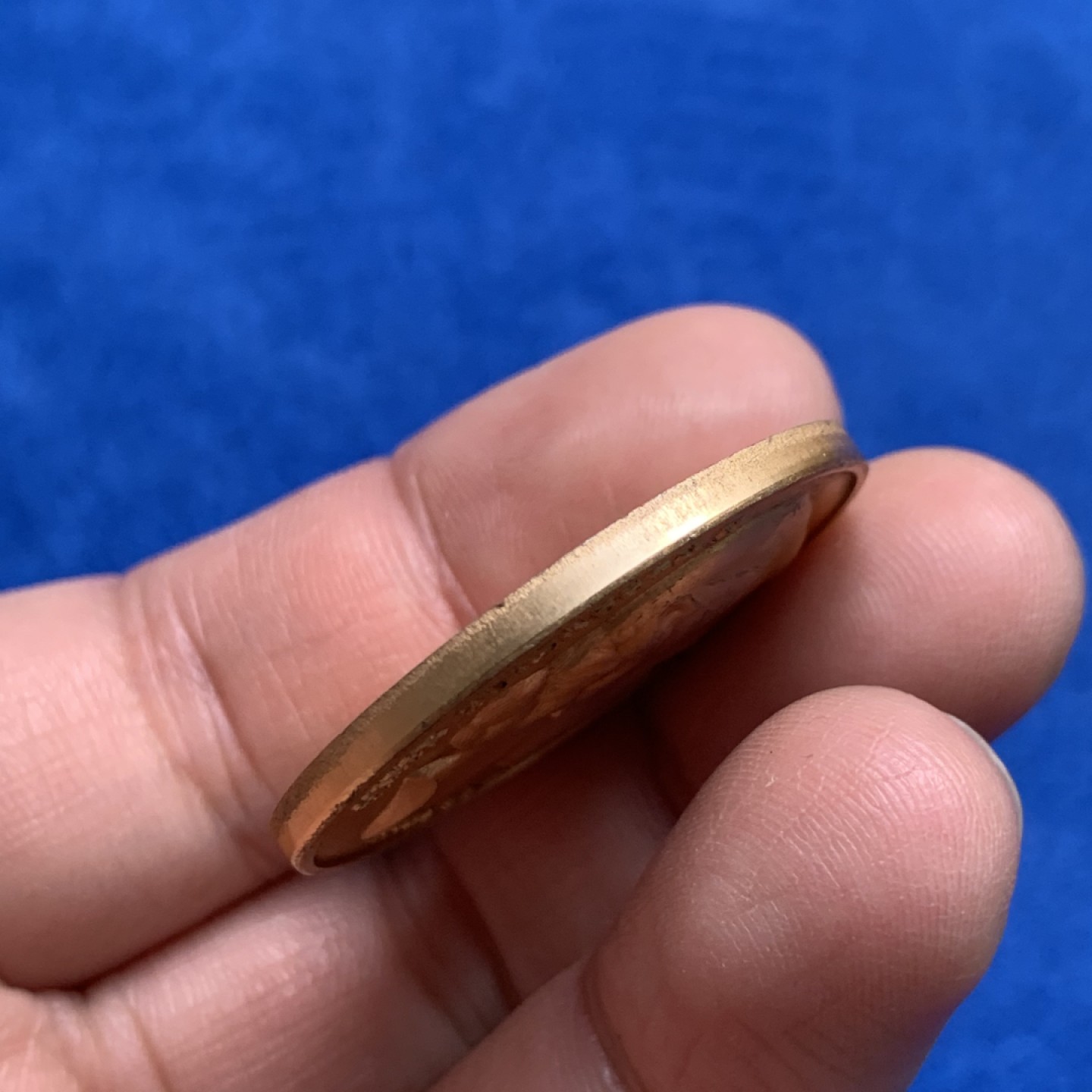 《竞宝斋》第149场-周日，周一，周四 3场 (全场包邮) 1953年英国伊丽莎白二世加冕WM材质纪念章 35.4mm 6.67克