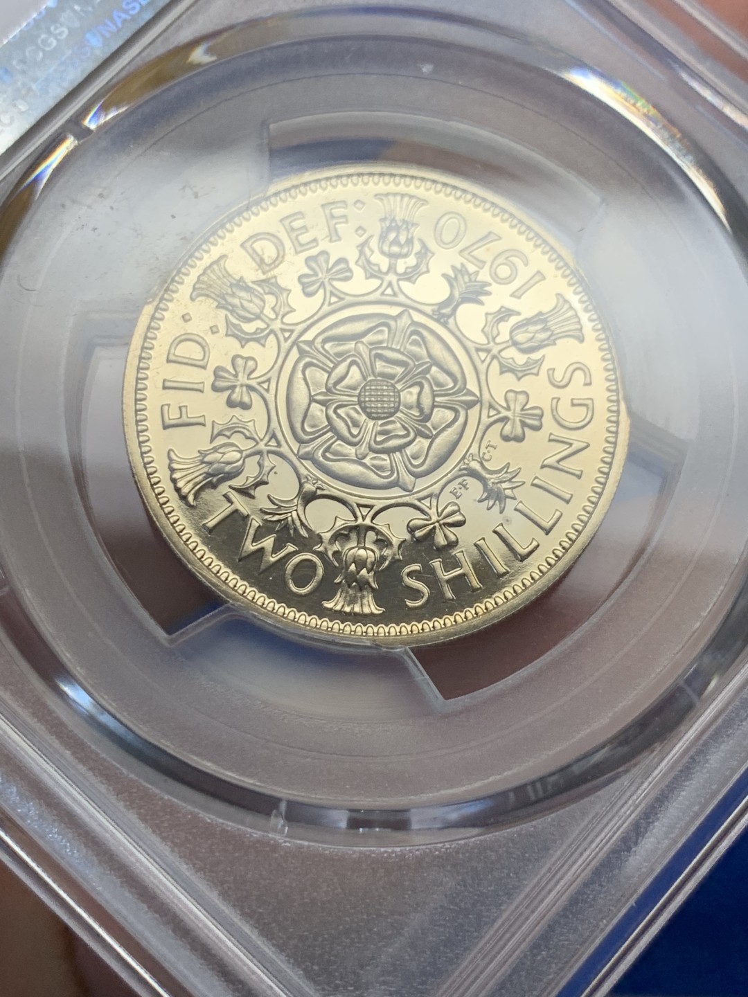 《竞宝斋》第149场-周日，周一，周四 3场 (全场包邮) PCGS PR68 1970年英国伊丽莎白二世精制弗洛林 关门币 收藏级分数