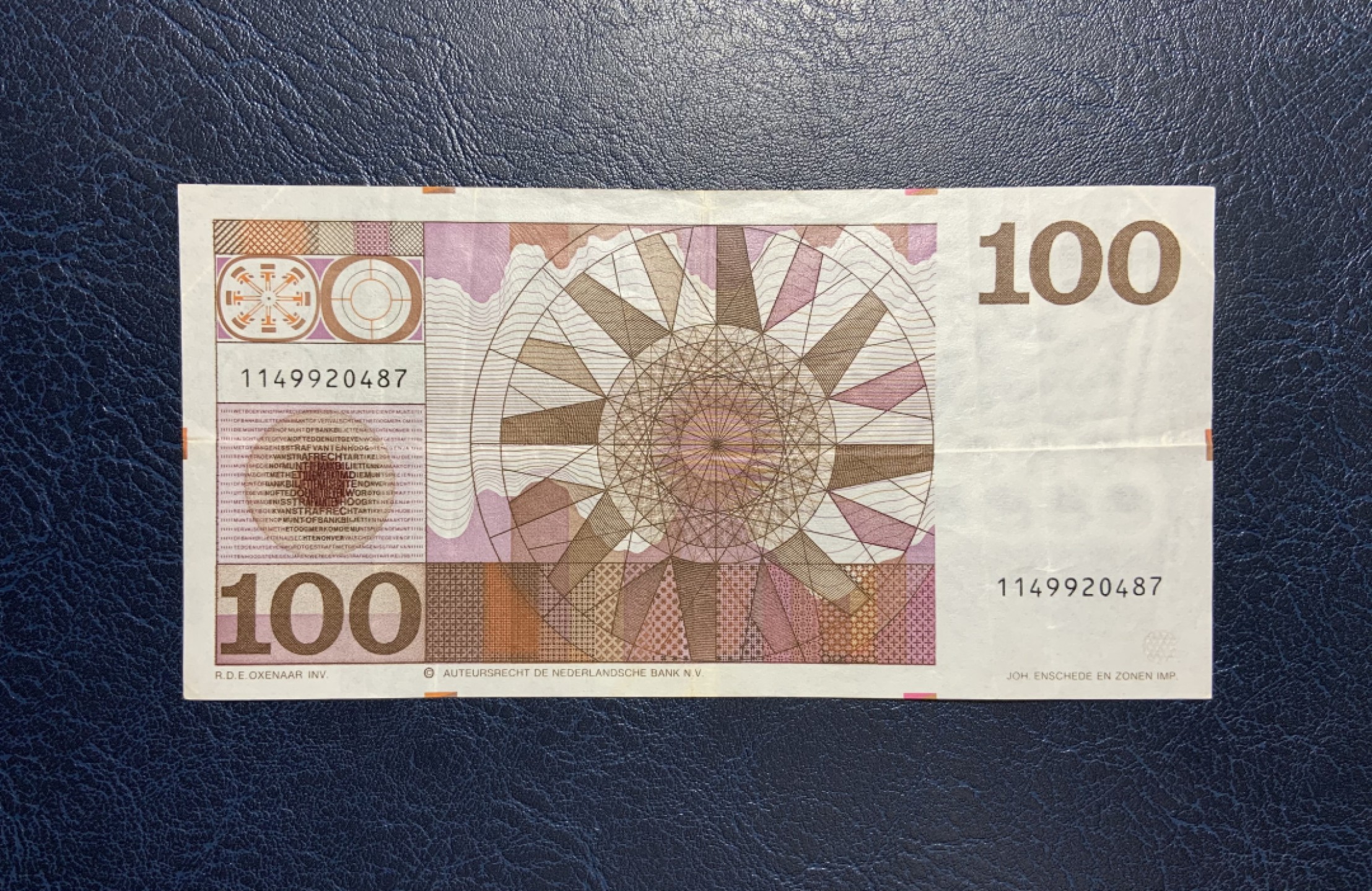 收藏联盟Quantum Auction 第246期拍卖 荷兰1970年100盾 非全新 品相如图 大胖子