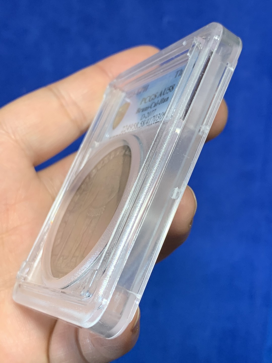 《竞宝斋》第149场-周日，周一，周四 3场 (全场包邮) 唯一冠军分！PCGS AU58 1723年 德国布伦瑞克野人1泰勒大银币 淡灰色包浆 状态舒服 一步到位的藏品 包浆好 加厚盒装