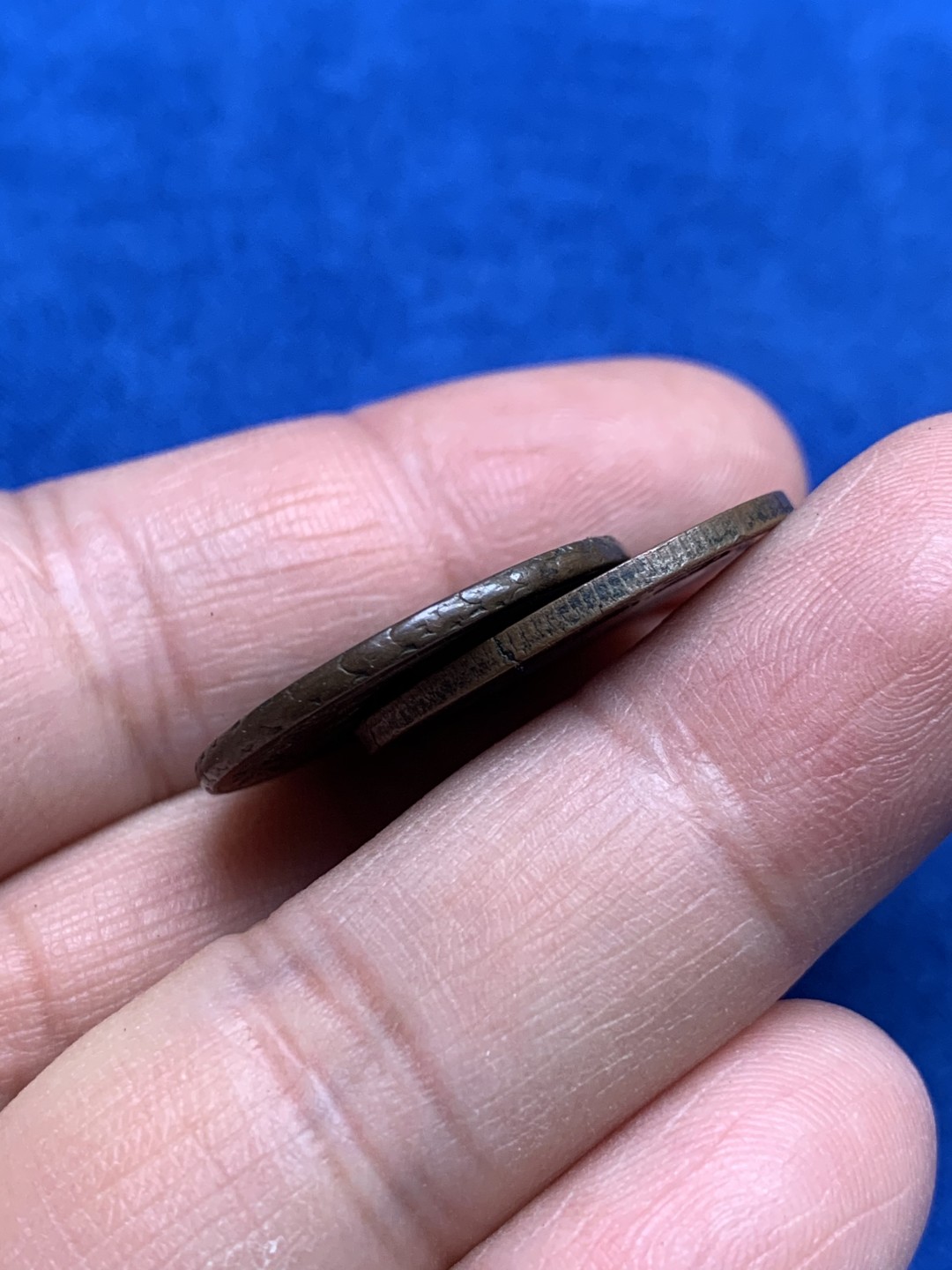 《竞宝斋》第149场-周日，周一，周四 3场 (全场包邮) 意大利邦铜币2枚一起，1804，1858各一枚