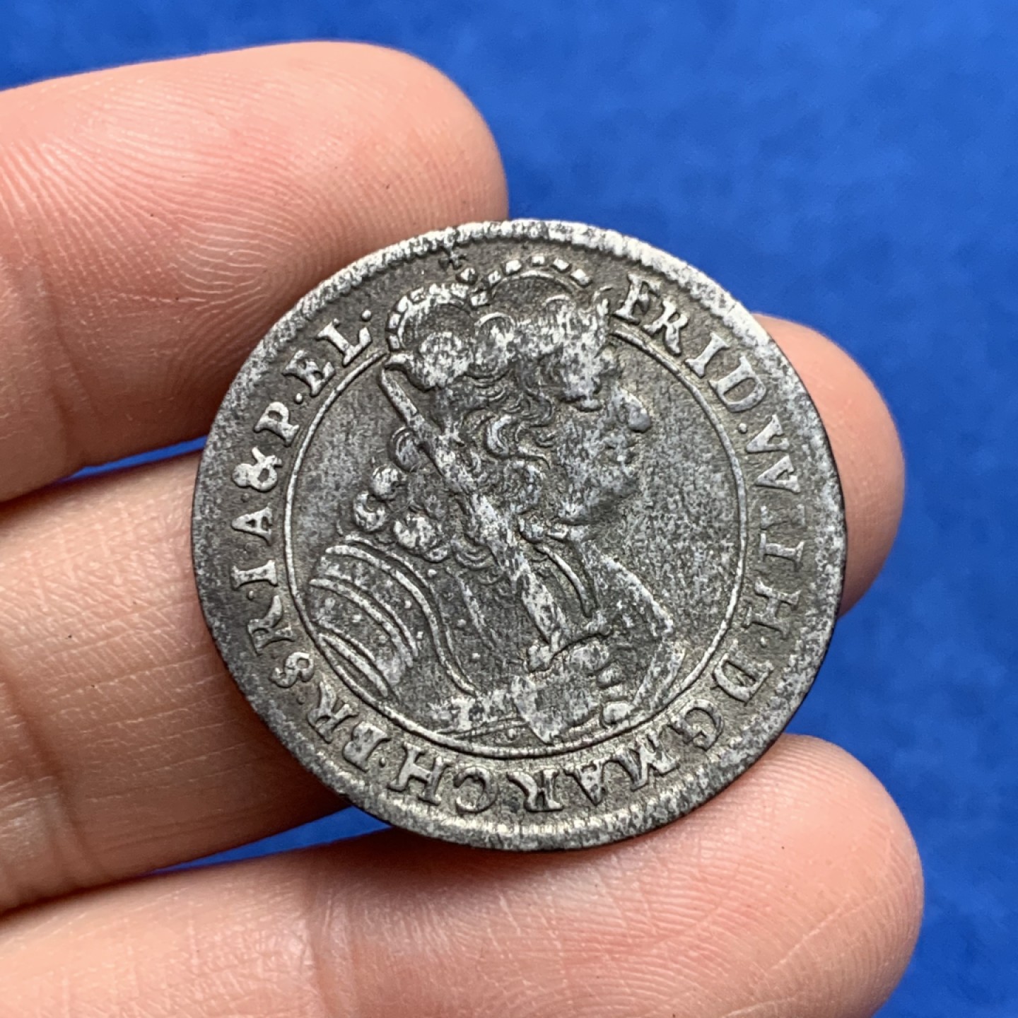 《竞宝斋》第149场-周日，周一，周四 3场 (全场包邮) 波兰1679年18格罗申银币