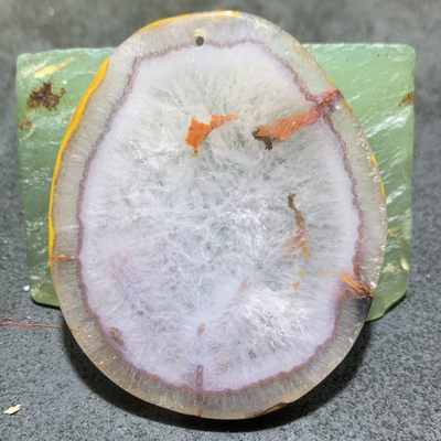 精美战国红玛瑙冰飘心大吊坠一个 - 精美战国红玛瑙冰飘心大吊坠一个
