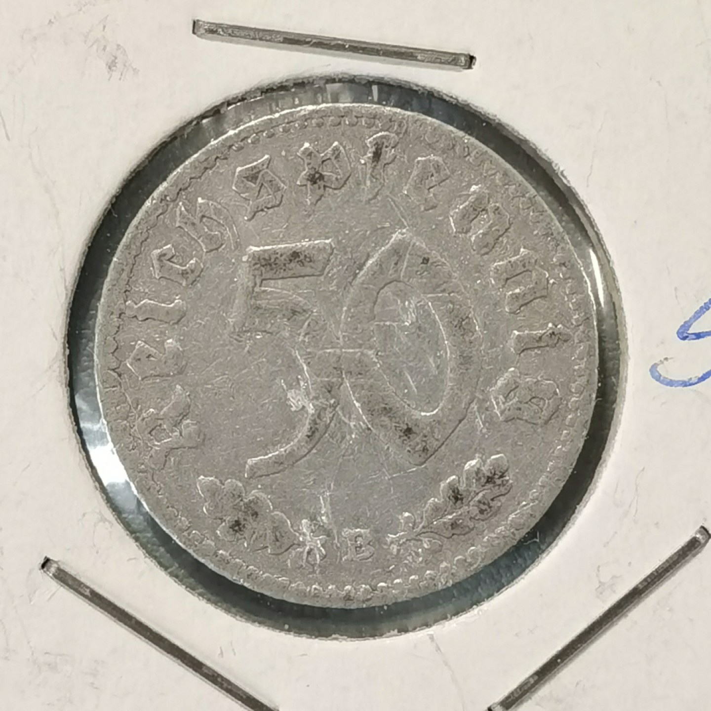 🎉🎊乐享宝藏💎💰~20230414专场 德国二战时期钱币~1941年50芬尼