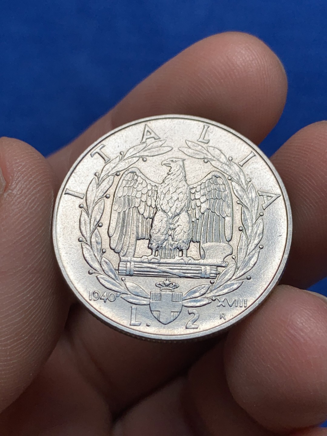 《竞宝斋》第149场-周日，周一，周四 3场 (全场包邮) 意大利束棒立鹰两枚一起，1940仿罗马花环鹰+1927站立鹰，彰显统治权利