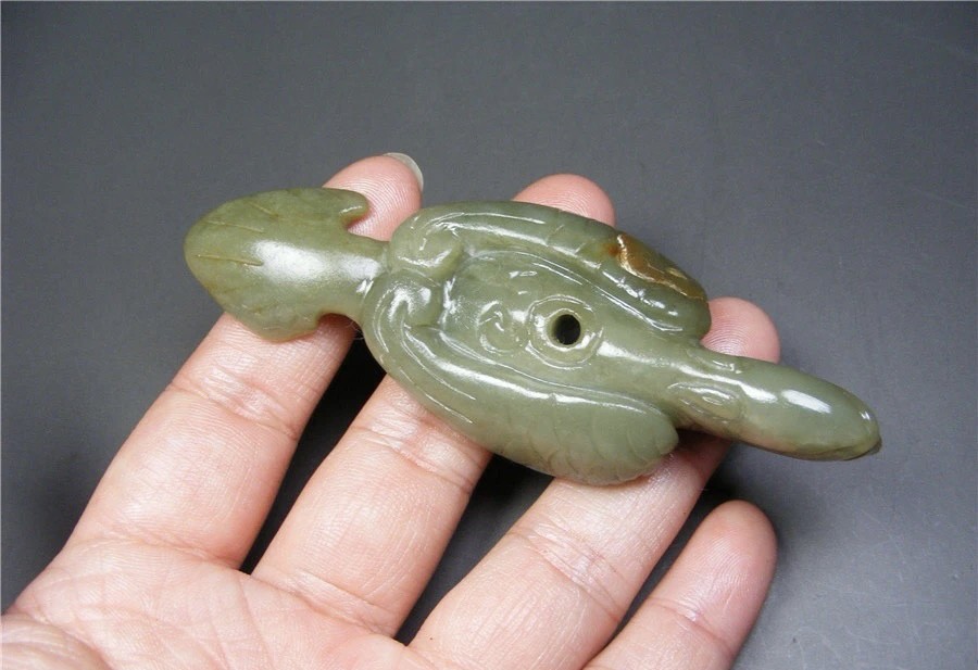 ｜冷门出品｜精选专拍·第贰拾贰场· 和田玉带沁圆雕凤鸟大把件