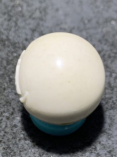 精美戈壁彩玉手工雕刻道字圆珠一个！ 精美戈壁彩玉手工雕刻道字圆珠一个！