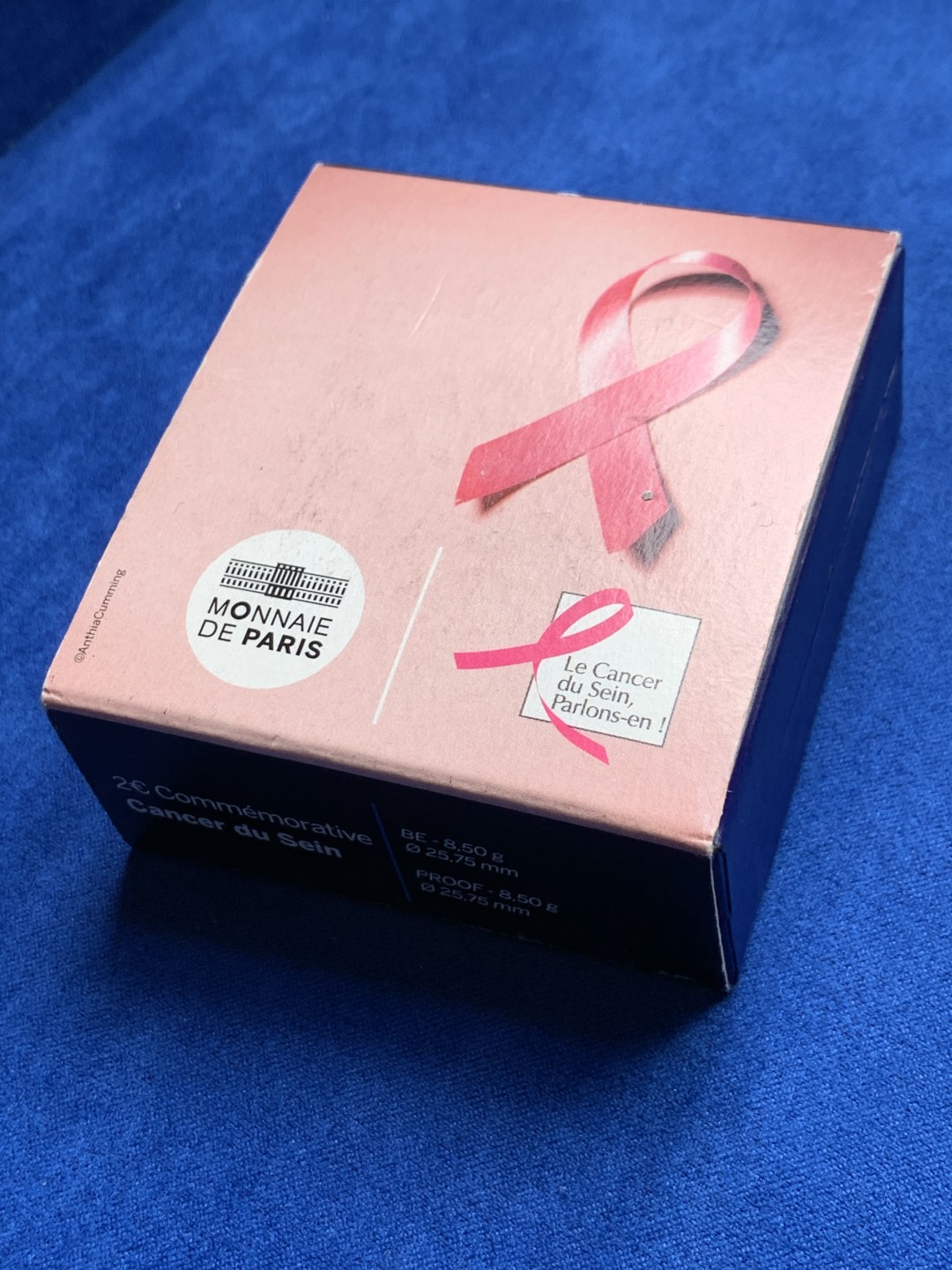 《竞宝斋》第149场-周日，周一，周四 3场 (全场包邮) 2017年 法国 红丝带 精制2欧元原盒