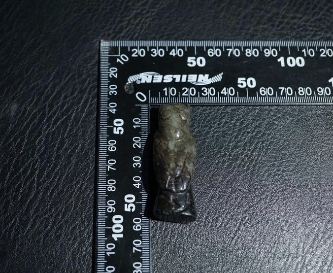 ｜冷门出品｜精选专拍·第贰拾叁场· 明清工老和田玉黑沁玉猴把件